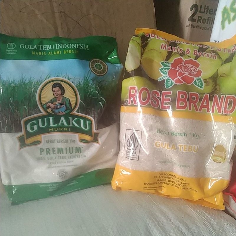 

GULA KEMASAN RANDOM MERK 1KG