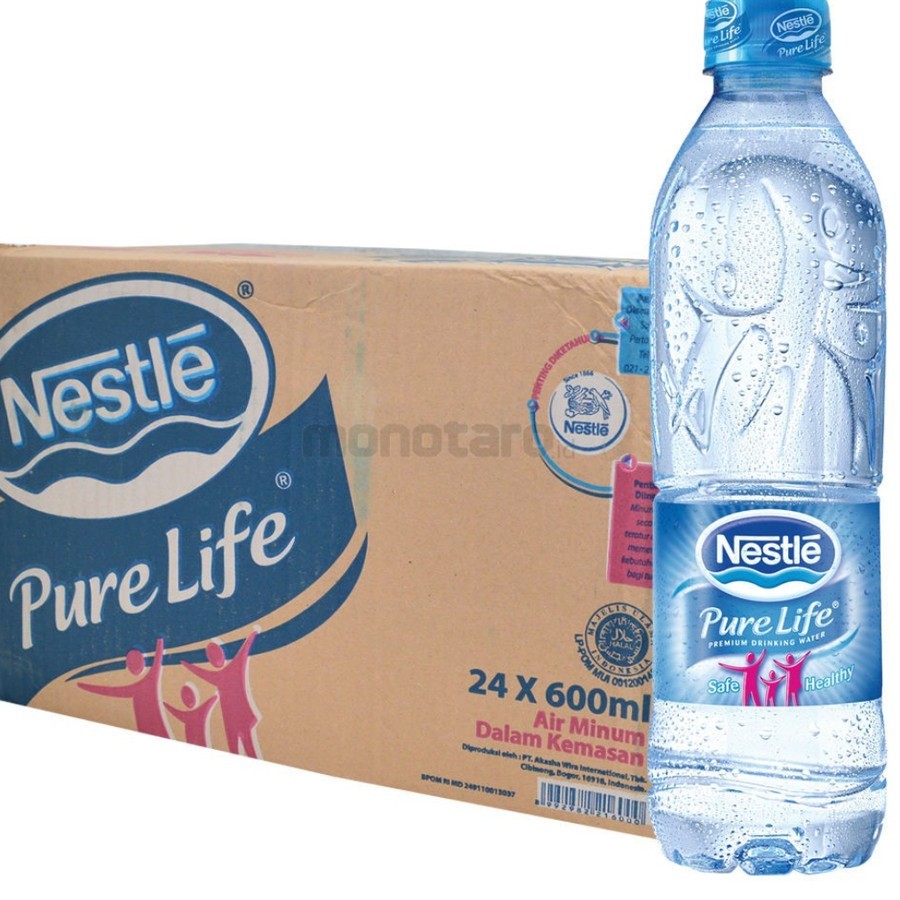 

Nestle 600 ml/ 1Dus isi 24 Botol
