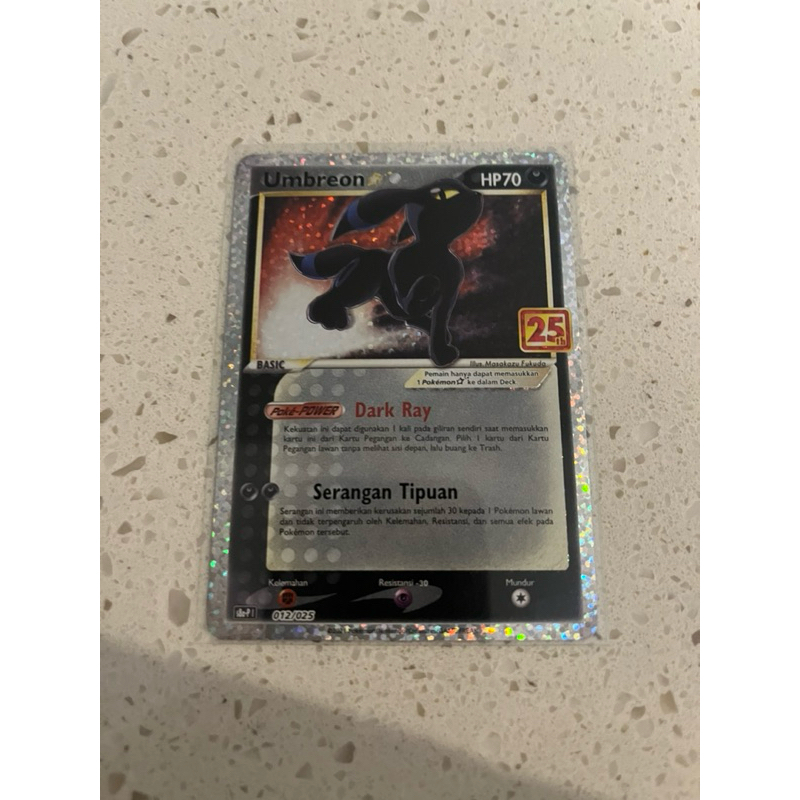 Umbreon 25thn Pokemon Tcg Indonesia