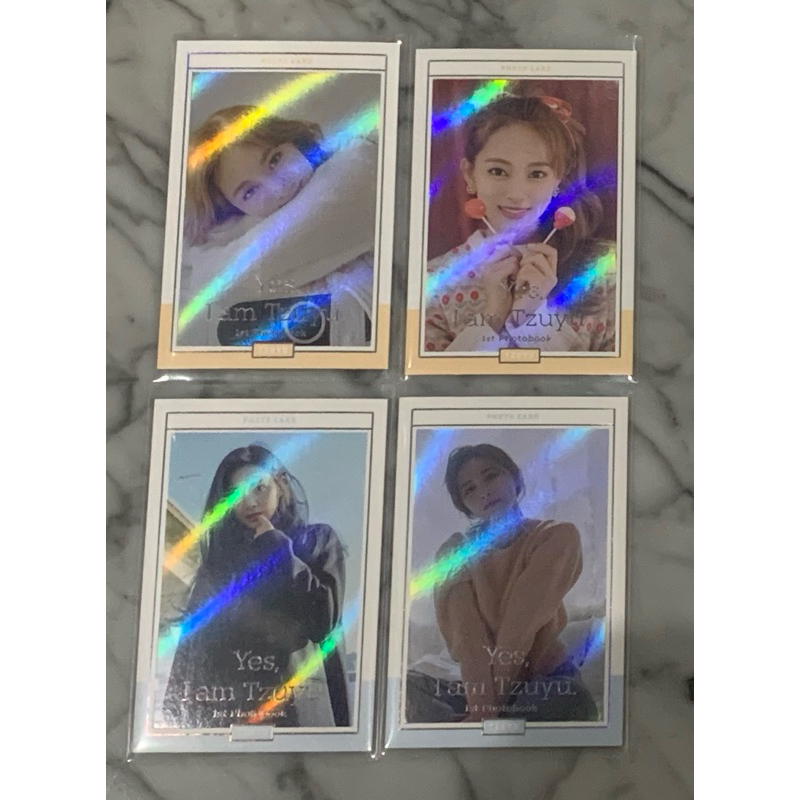 TWICE Yes I am Tzuyu photocard set