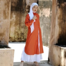 Sakinlik Tunik atasan polos Tunik katun polos blouse katun polos