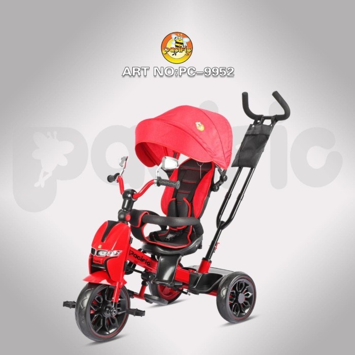 Pacific Tricycle - 9952 PACIFIC / Dorongan sepeda anak roda tiga