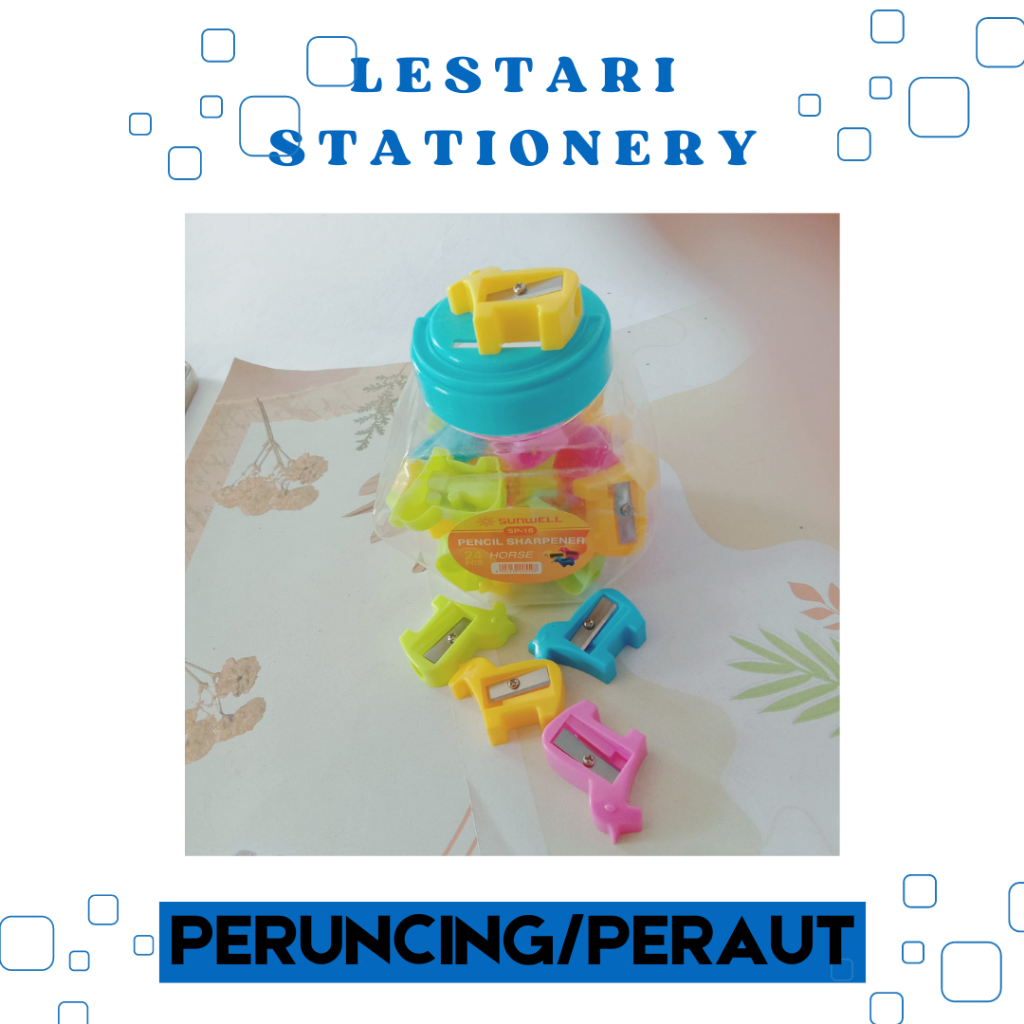 

Peruncing/Peraut/serutan/rautan/sharpener pensil murah karakter Lestari Stationery