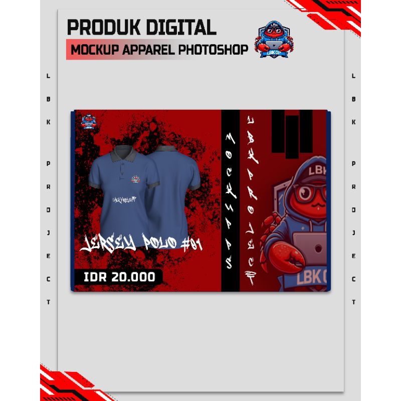 MOCKUP JERSEY PSD - JERSEY POLO