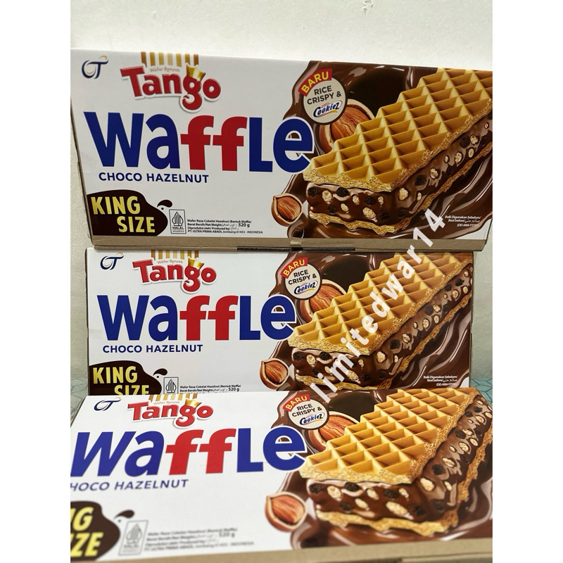 Waffle Tango King Size ukuran besar Limited Edition Snack PRJ