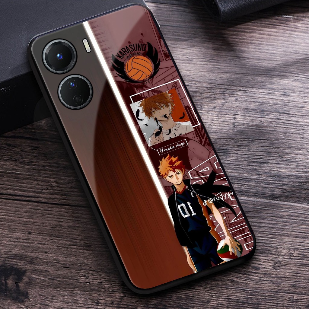Case Vivo Y16 Terbaru / VIVO V2204 - ( HAIKYUU ) - Case Hp - Casing Hp Vivo- Softcase Hp - Silikon H