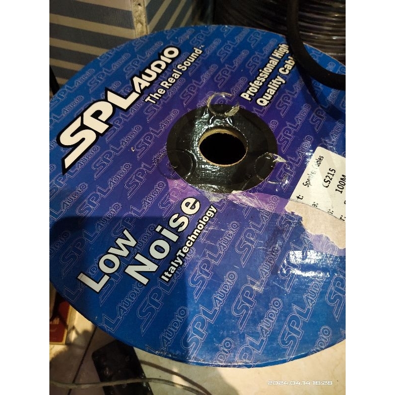 kabel SPL AUDIO 2X1.5mm  CS215 PERMETER  biru