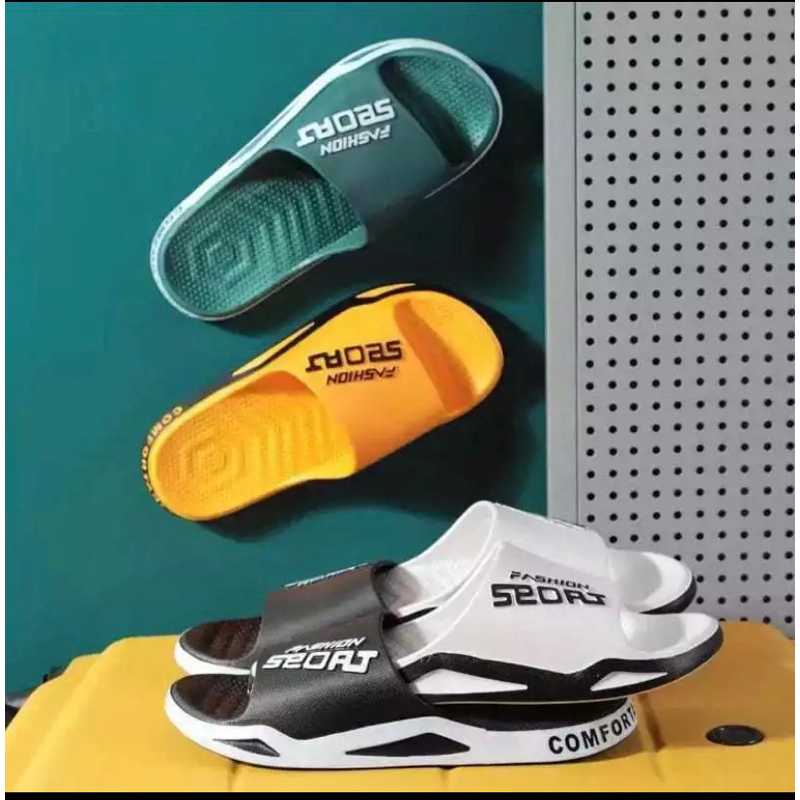 sendal pria senyawa sport tebal