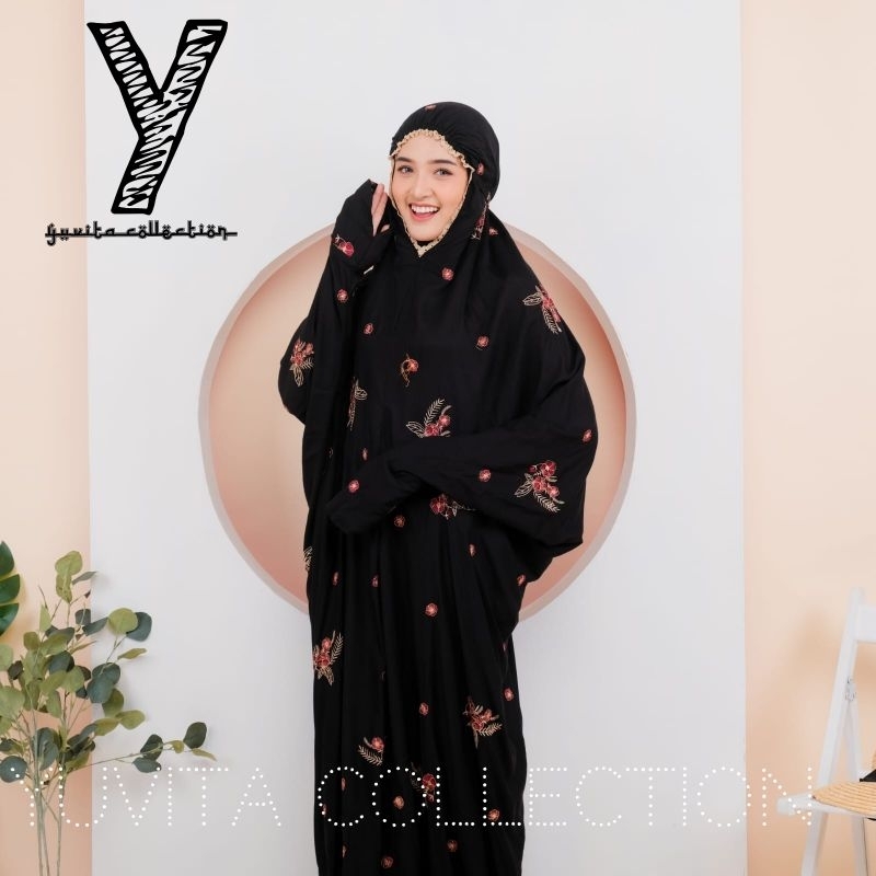 YUVITA; MUKENA TERUSAN DEWASA TABUR BUNGA