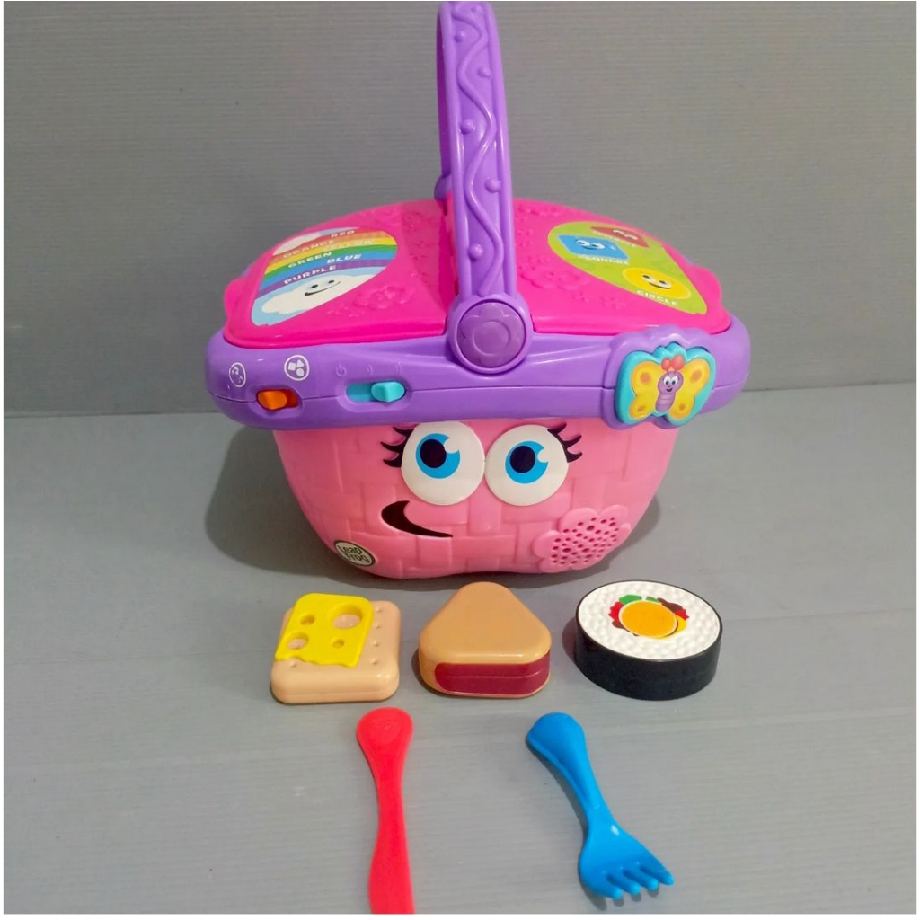 Leapfrog shape and sharing picnic basket