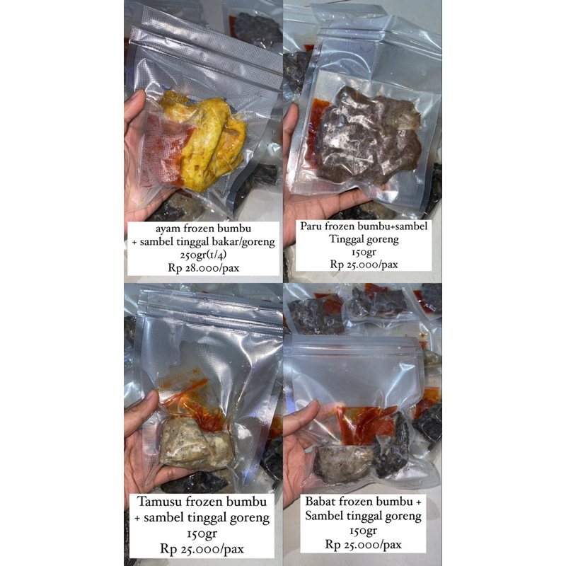 

tamusu usus, babat, paru Frozen 150gr