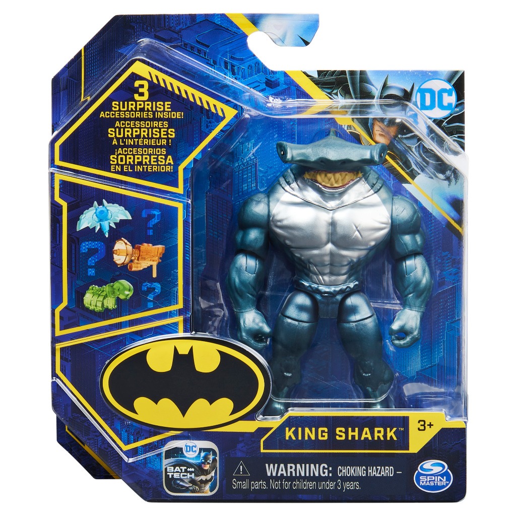 DC Comics Batman Action Figures 4-inch King Shark
