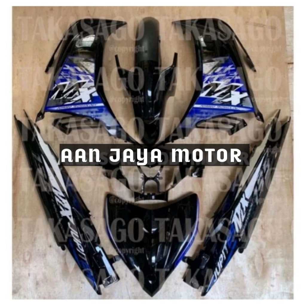 Fullbody halus yamaha Jupiter mx new 135 2011 - 2014 hitam / cover body halus Jupiter mx new