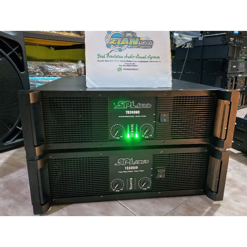 Power SPL Audio TD-24000 Original  2x2600watt class TD
