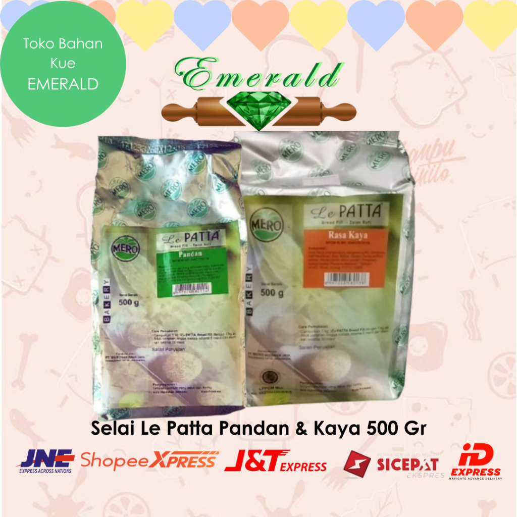 

Selai Lepatta Pandan dan Srikaya 500 Gr