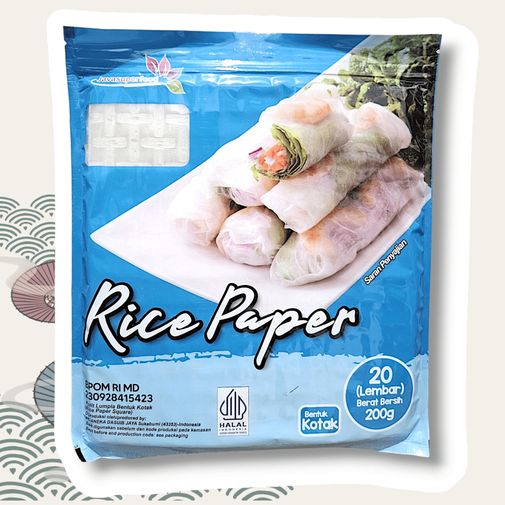 

Rice Paper Kulit Lumpia Kotak