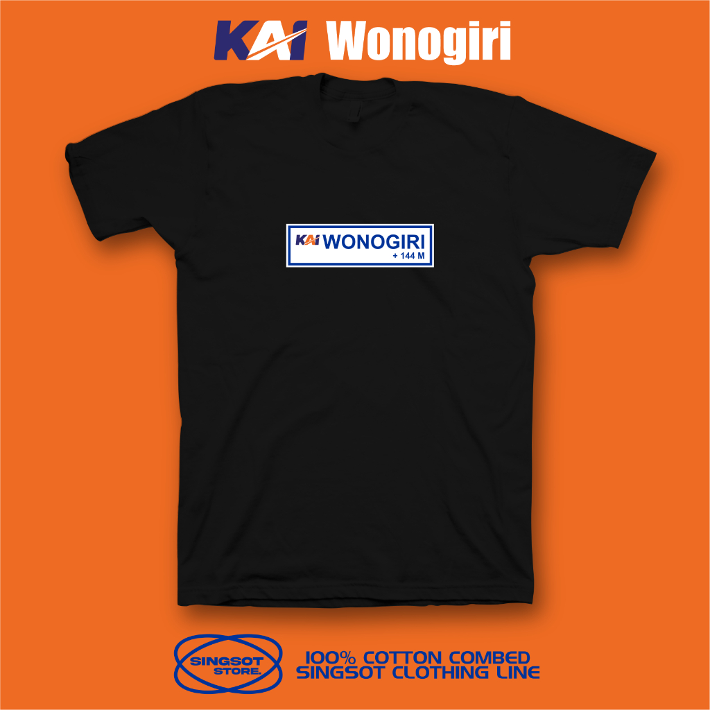 KAOS KERETA API WONOGIRI KAOS KAI WONOGIRI KAOS STASIUN WONOGIRI
