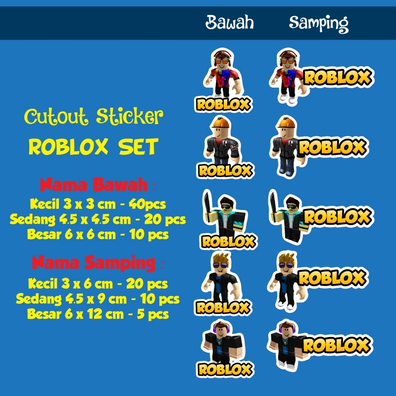 

sticker nama cutout roblox