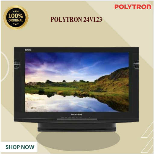 LED TV POLYTRON  24inch 24V123/24V123/24V123/24V123/24V123/24V123/24V123/ORIGINAL BERGARANSI RESMI