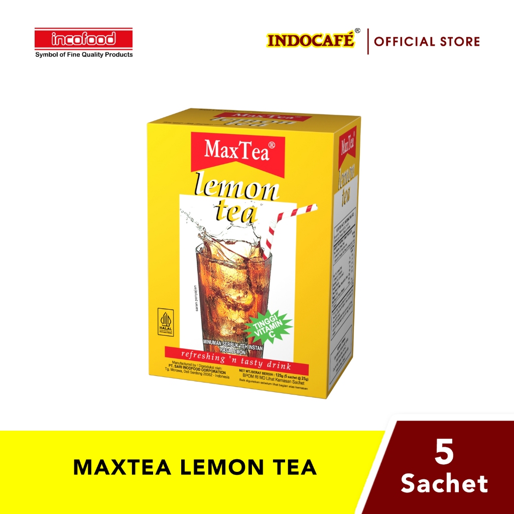 

MaxTea Lemon Tea (5 sachet)