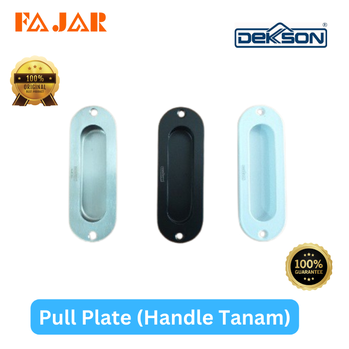 Pull Plate Oval PP 012 Dekkson Original