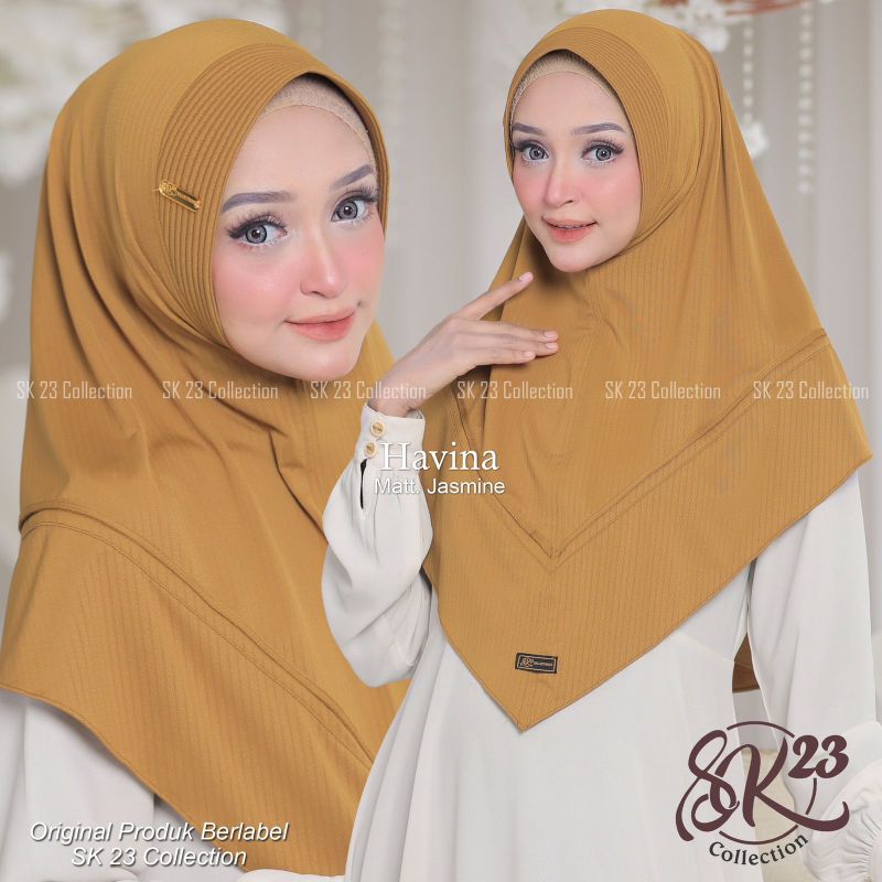 Jilbab Bergo Instan HAVINA ORI SK23 COLLECTION