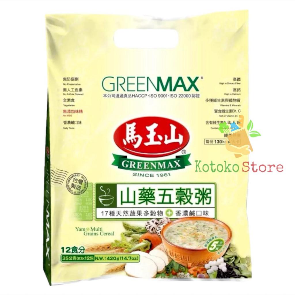 

Greenmax Yam & Multi Grains Cereal 420gr