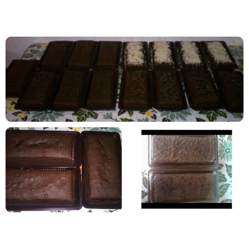 

brownies kukus coklat dari Din's donuts