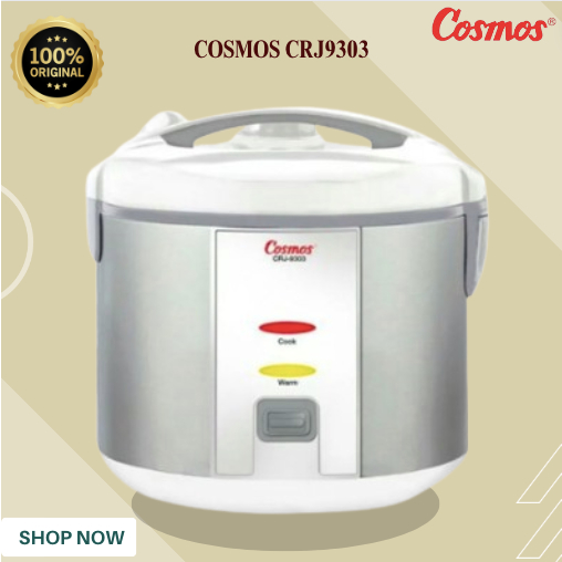 RICE COOKER COSMOS NON STICK CRJ9303 2L/CRJ-9303/CRJ9303/CRJ-9303/CRJ 9303/ORIGINAL BERGARANSI RESMI