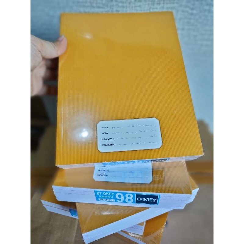

(1 PACK) BUKU TULIS ISI 100 LEMBAR OKEY READY
