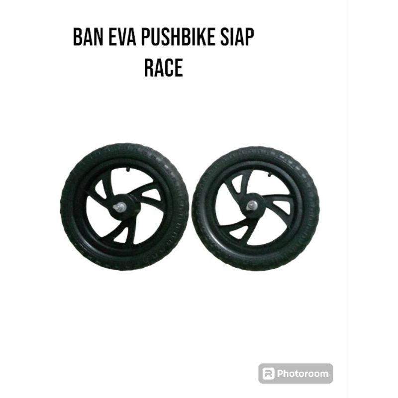 Ban Eva pushbike siap race