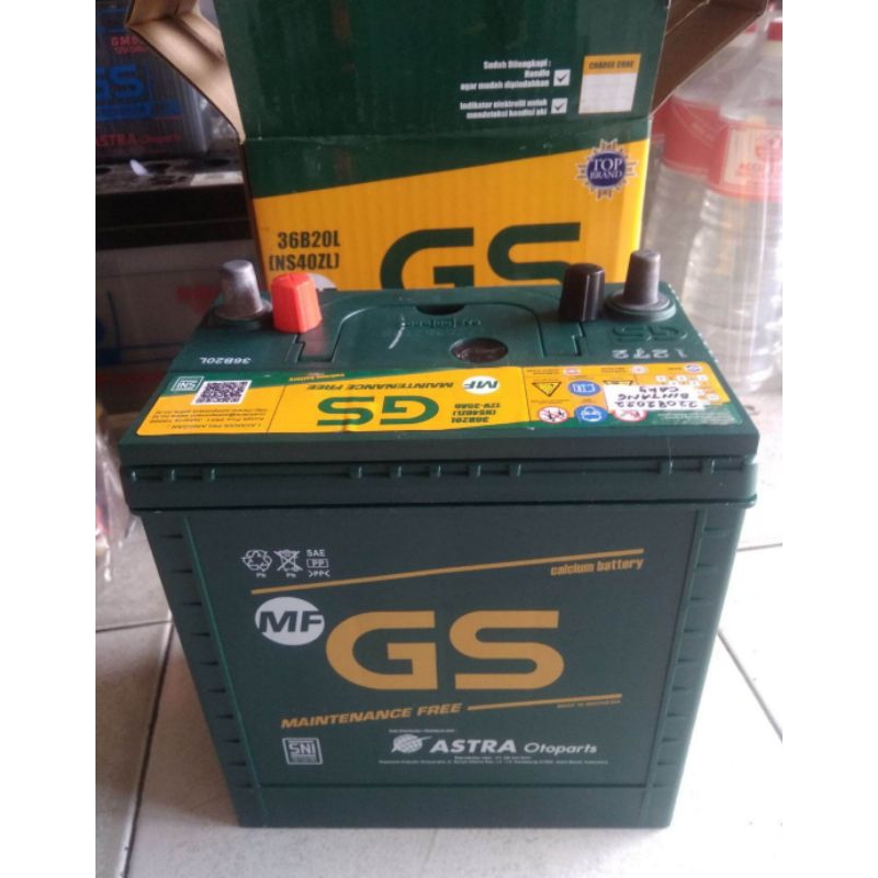 AKI MOBIL KERING GS ASTRA GSMFN-NS40ZL ORIGINAL AKI ASTRA OTOPARTS