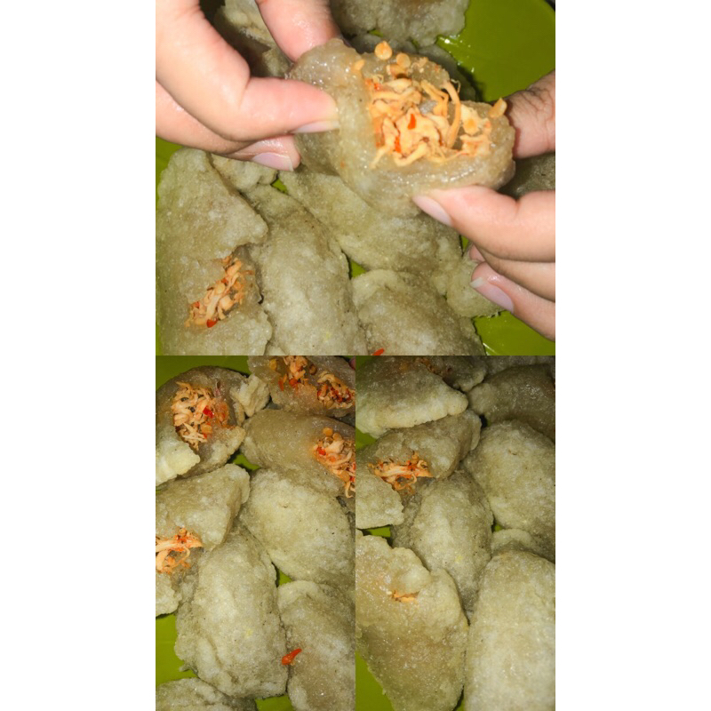 

Cireng Isi Ayam Suwir Pedas L’A