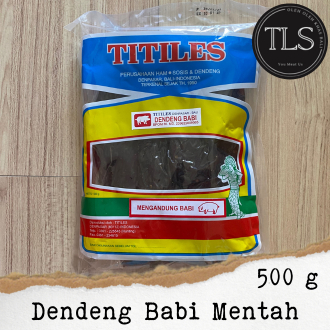 

DENDENG BABI TITILES 500G (Mentah)