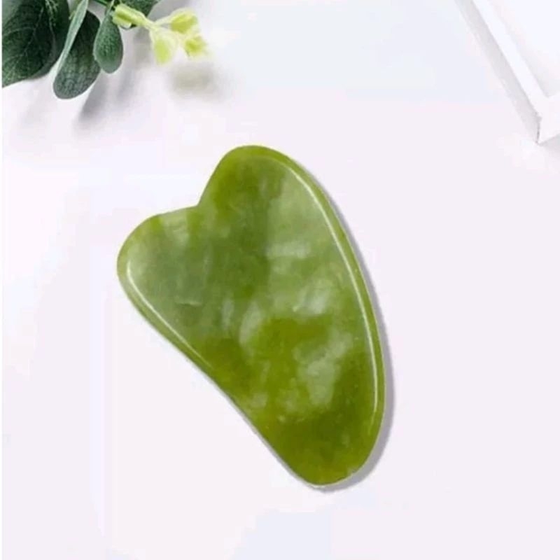 Batu Gua Sha (Batu Giok ASLI)