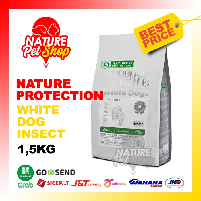 NATURE PROTECTION White Dog Insect 1,5kg Nature's Protection