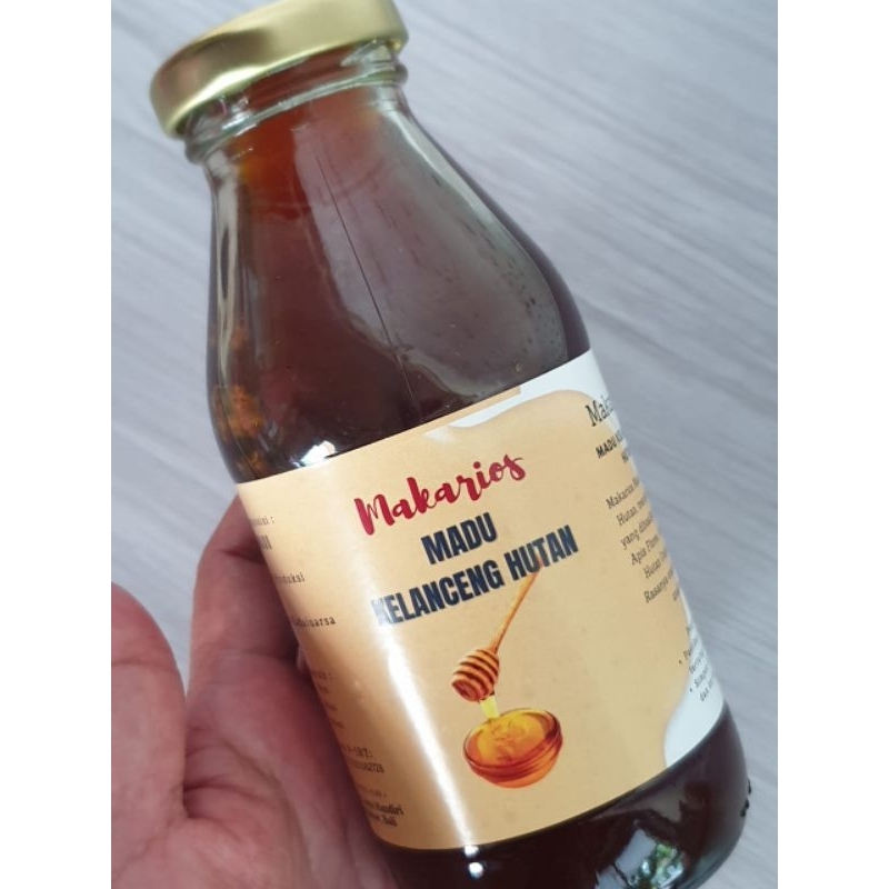

Makarios Madu Kelanceng Hutan ukuran 250ml