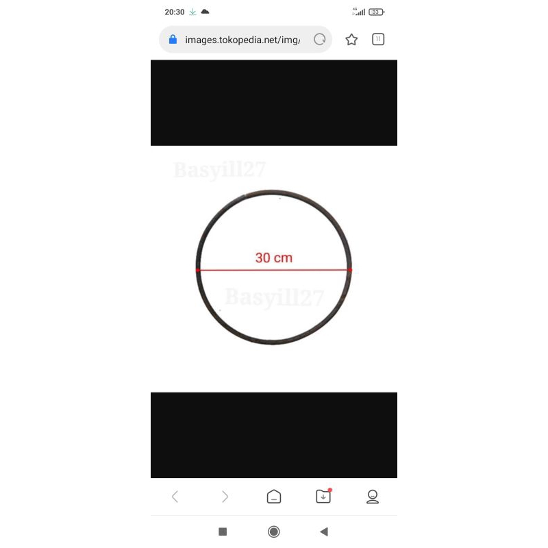 besi 6mm /lingkaran besi ring besi bulat / dekorasi dari besi
