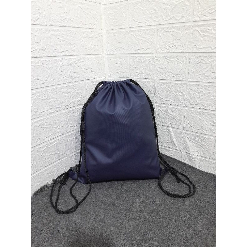 Tas Sepatu Olahraga Tas Serut Polos Anti Air