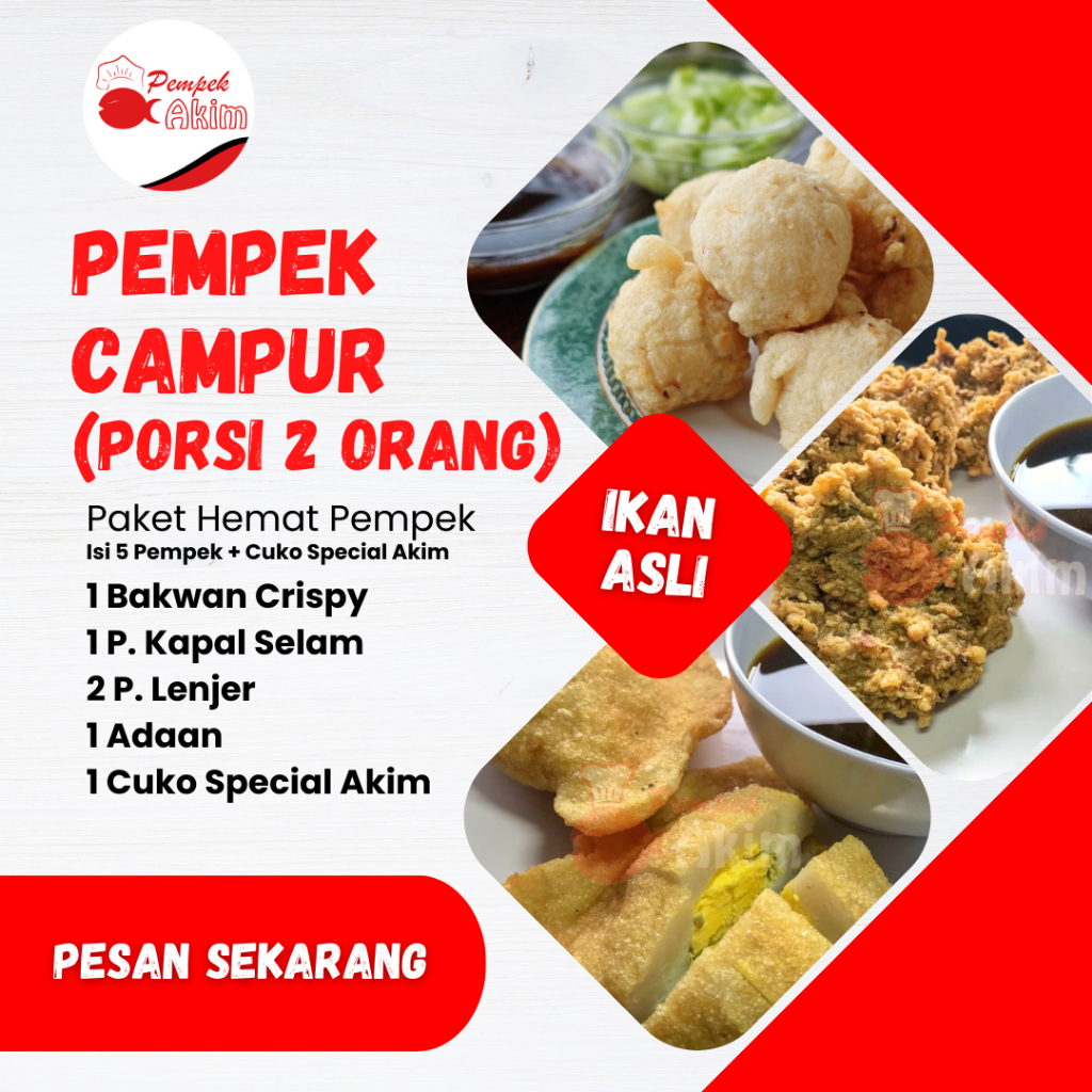 

Paket Pempek Campur