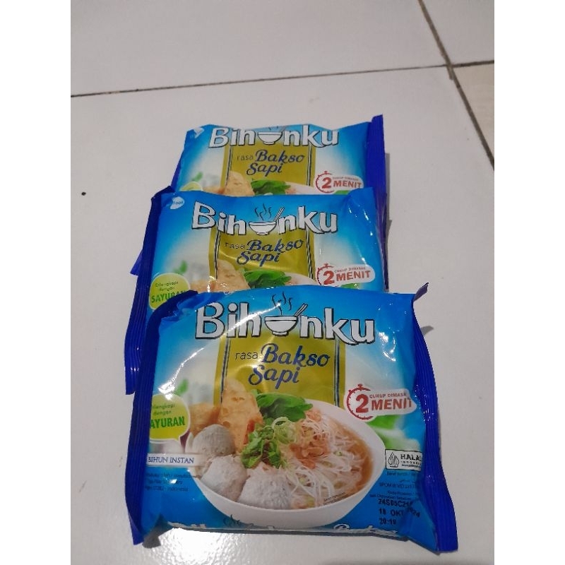 

BIHUNKU KUAH rasa Bakso Sapi (Ecer)
