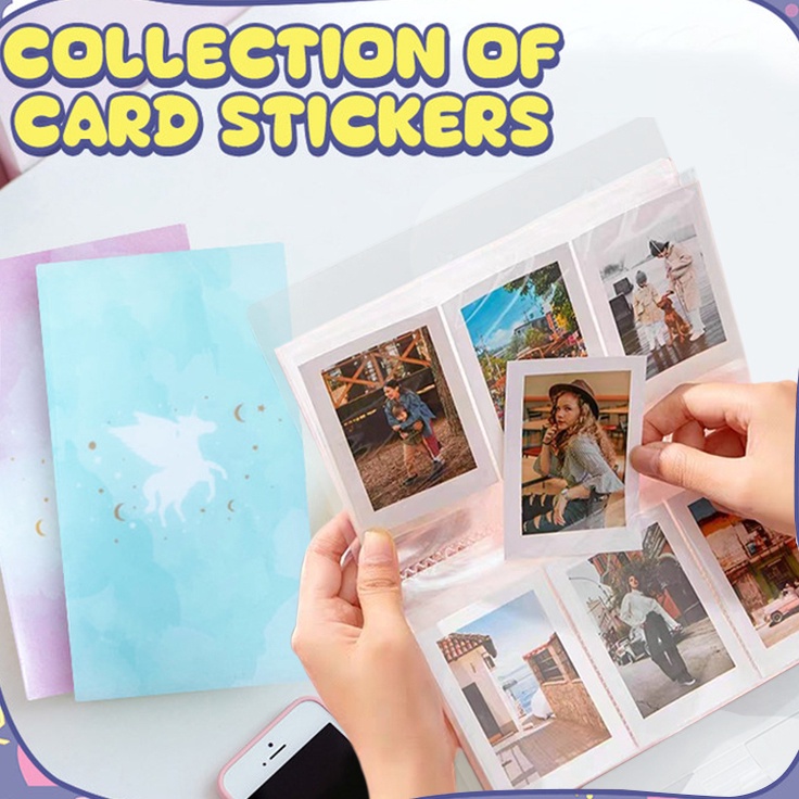 

Buruan Miliki CODalbum foto polaroid 2r binder photocard NCT BTS KPOP pola unicorn fantasi tempat kartu nama lomo card photo ID card holder 2412 slotEG