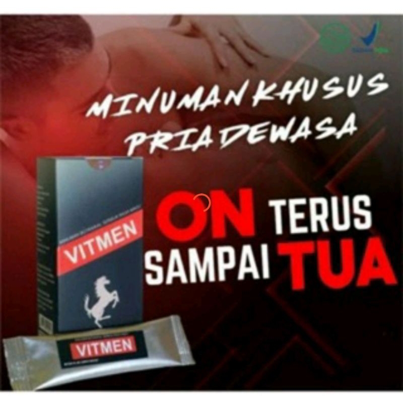 NEW VITMEN ISI 1 BOX / 5 SACHET BPOM SERBUK MINUMAN PENAMBAH ASLI 100% ORIGINAL OBAT KUAT PANJANG PE