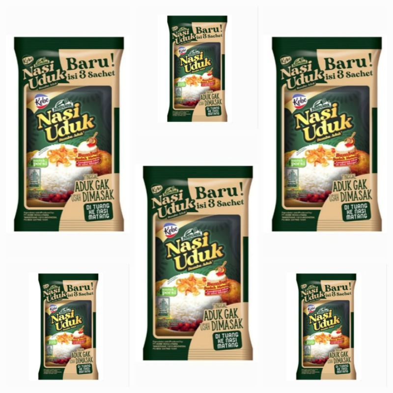 

Kobe Bumbu Aduk Nasi Uduk 3 Sachet x 15 Gr