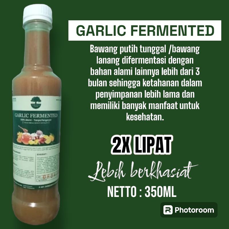 

Bawang Putih Tunggal Bawang Lanang Fermentasi 350ml