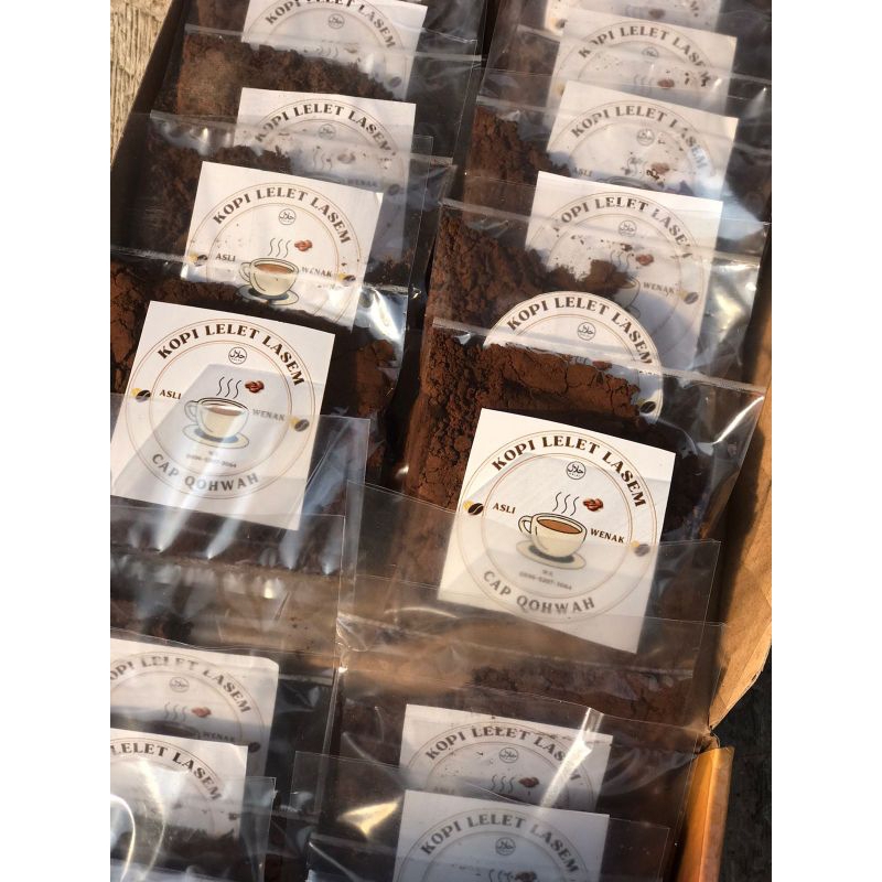

KOPI LELET ASLI LASEM CAP QOHWAH 13gram