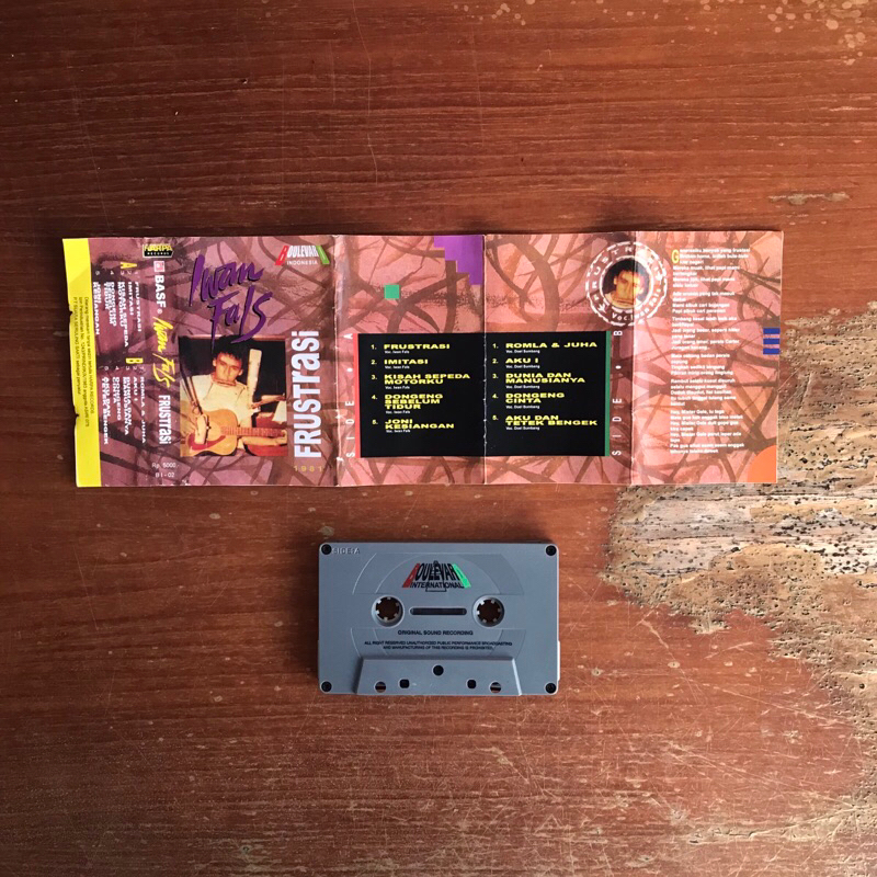 Kaset Pita Iwan Fals - Frustasi