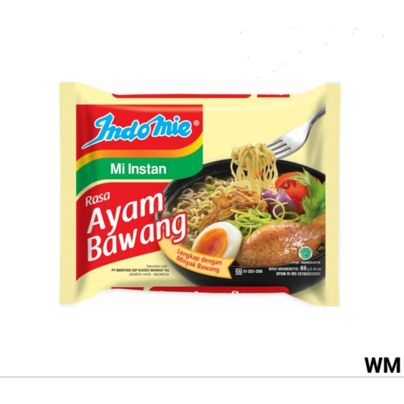 

Indomie Rasa Ayam Bawang 1pcs