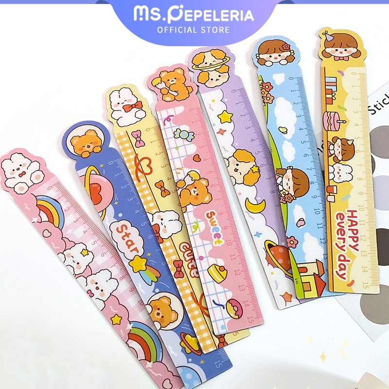 

Ruler/PENGGARIS MAGNET FLEXIBLE LUCU GARISAN IMUT MOTIF ANIMAL CARTOON SOFT RULER-Ms.Pepeleria