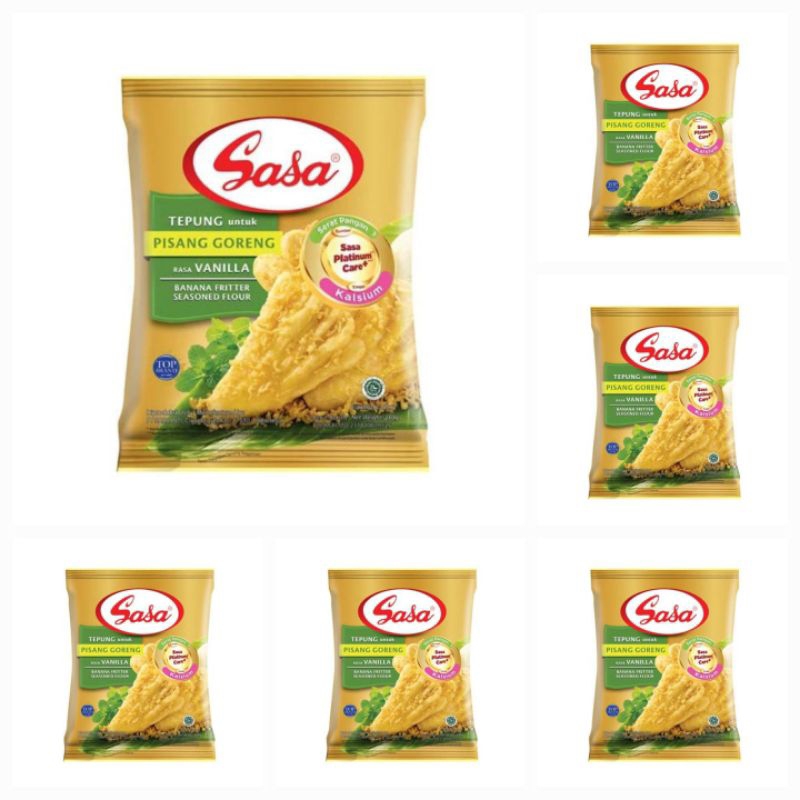 

Sasa Tepung Pisang Goreng Rasa Vanilla 210 Gr